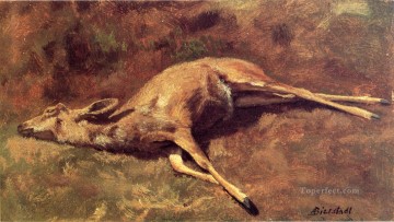  Albert Pintura al %C3%B3leo - Nativo del luminismo de los bosques Albert Bierstadt